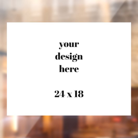 Personaliseer of Aanpas Raamsticker (Vel 2)