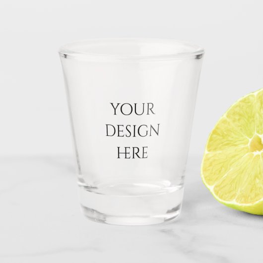 Personaliseer of Aanpas Shot Glas (Voorkant)