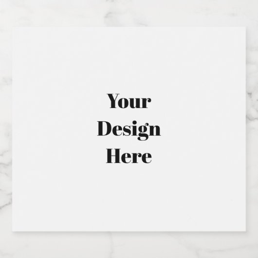 Personaliseer of Aanpas Sparkling Wijnetiket (Enkel label)