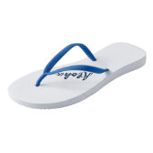 Personaliseer of Aanpas Teenslippers (Schuin)