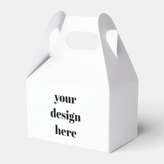 Personaliseer of aanpassen bedankdoosjes (Voorkant Zijde)