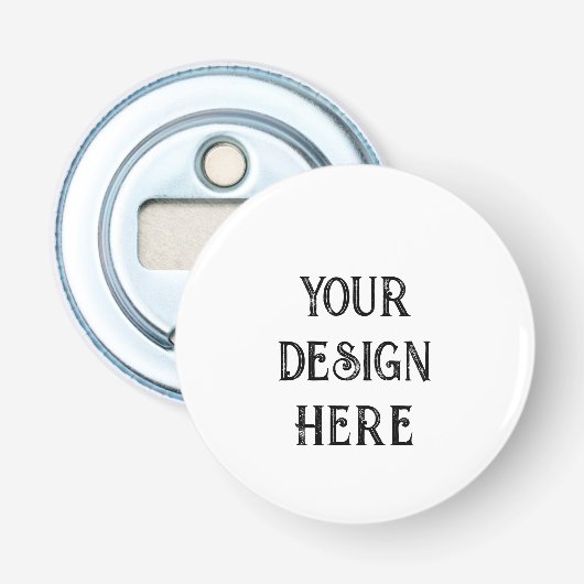 Personaliseer of aanpassen button flesopener (Voorkant)