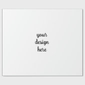 Personaliseer of Aanpassen Cadeaupapier (Vlak)