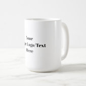 Personaliseer of Aanpassen Koffiemok (Voorkant rechts)