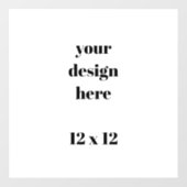 Personaliseer of Aanpassen Raamsticker (Vel)