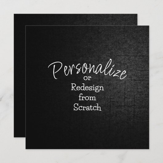 Personaliseer of Creëer vanaf Scratch - (Voorkant / Achterkant)