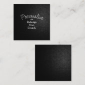 Personaliseer of Creëer vanaf Scratch - Vierkante Visitekaartje (Voorkant / Achterkant)