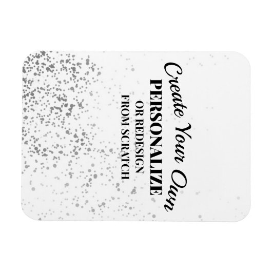 Personaliseer of herontwerp - Creëer uw eigen Magneet (Horizontaal)