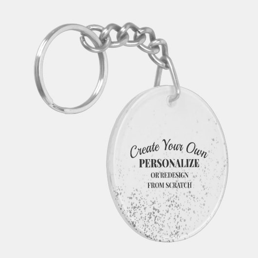Personaliseer of herontwerp - Creëer uw eigen Sleutelhanger (Voorkant Links)