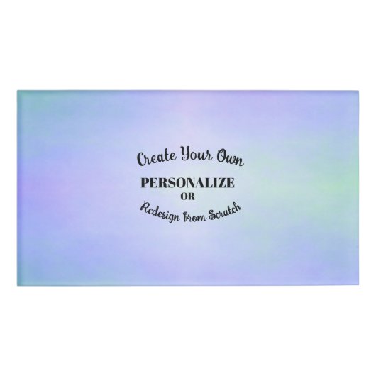 Personaliseer of herontwerp vanaf de werkbalk - naambadge (Voorkant)