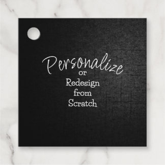 Personaliseer of maak helemaal opnieuw - bedankjes labels