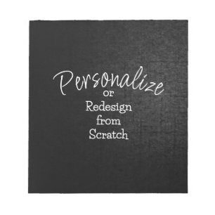 Personaliseer of maak helemaal opnieuw - notitieblok