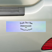 Personaliseer of start helemaal opnieuw - bumpersticker (Op auto)