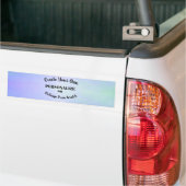 Personaliseer of start helemaal opnieuw - bumpersticker (Op Truck)