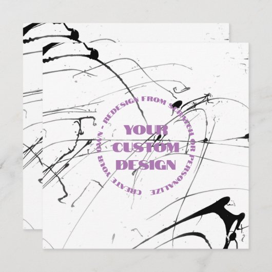 Personaliseer of volledig Herontwerp van Scratch: (Voorkant / Achterkant)