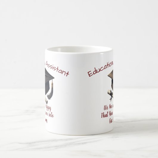 Personaliseer / onderwijsassistent We zijn zo blij Koffiemok (Center)