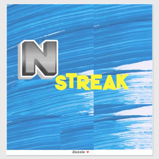 Personaliseer op maat gesneden vinyl Sticker Desig (Vel)