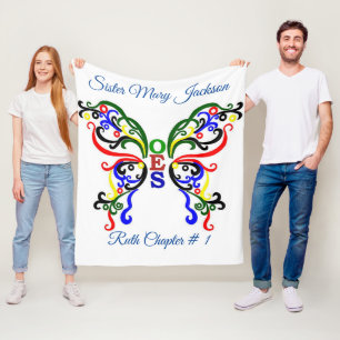 Personaliseer Orde van Oosterse Ster Fleece Deken