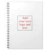 Personaliseer, pas aan, Creëer uw eigen, Sjabloon Notitieboek (Voorkant)