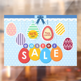 Personaliseer Pasen Uitverkoop Winkel Zakelijk Aan Raamsticker