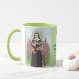 Personaliseer Patron Saint van Cats Gertrude Coffe Mok