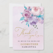 Personaliseer peettante dank je kaart (Voorkant)