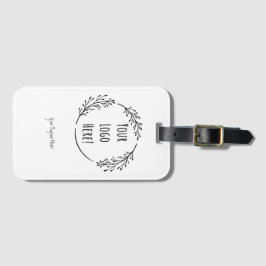 Personaliseer Personaliseer Product Business Logo  Bagagelabel