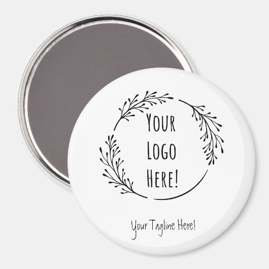 Personaliseer Personaliseer Product Business Logo  Magneet (Voorkant / Achterkant)