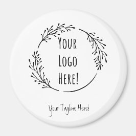 Personaliseer Personaliseer Product Business Logo  Magneet