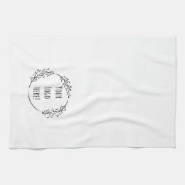 Personaliseer Personaliseer Product Business Logo  Theedoek