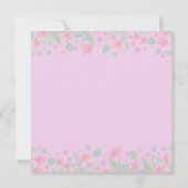 Personaliseer Peter de konijn U bent uitgenodigd Kaart (Achterkant)