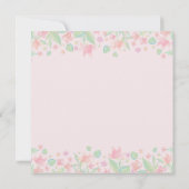 Personaliseer Peter de konijn U bent uitgenodigd Kaart (Achterkant)