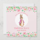 Personaliseer Peter de konijn U bent uitgenodigd Kaart (Voorkant)