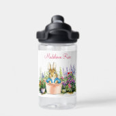 Personaliseer Peter de konijn Waterfles (Achterkant)