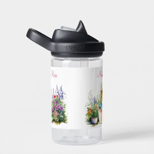 Personaliseer Peter de konijn Waterfles (Rechts)