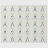 Personaliseer Peter het Konijn Baby shower Cadeaupapier (Vlak)