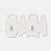 Personaliseer Peter het konijn Eerste verjaardag Bedankdoosjes (Uitgevouwen)