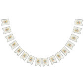 Personaliseer Peter het konijn Eerste Verjaardag Vlaggetjes (Alle)