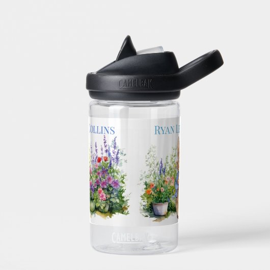 Personaliseer Peter het Konijn Waterfles (Links)