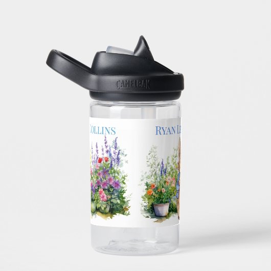 Personaliseer Peter het Konijn Waterfles (Rechts)