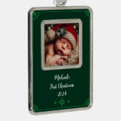 Personaliseer Photo Framed Ornament (Rechts)