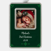 Personaliseer Photo Framed Ornament (Voorkant)
