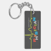 Personaliseer, Physician Assistant Week Leuk Sleutelhanger (Voorkant Links)