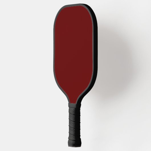 Personaliseer Pickleball Paddle, Pro Donkerrood Paddle (Links)