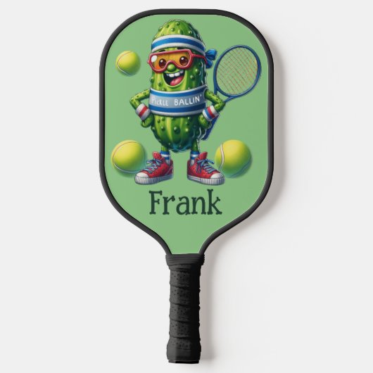 Personaliseer Pickleball Pickle Paddle (Achterkant)