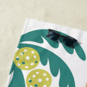 PERSONALISEER Pickleball Pickleball Paradijs Strandlaken (In situ)