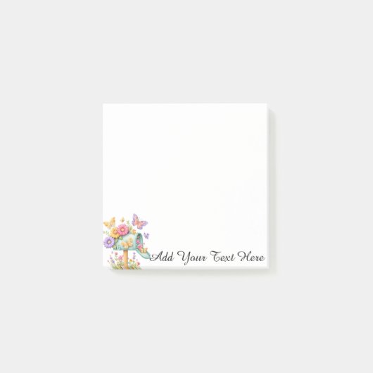 Personaliseer Plezier en Whimsy Post-it® Notes (Voorkant)