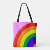 Personaliseer Pop Art Camper Van Life Tote Bag (Achterkant)