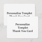 Personaliseer professionele sjabloon 3,5" x 5" afg (Voorkant / Achterkant)