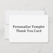 Personaliseer professionele sjabloon 3,5" x 5" afg (Achterkant)
